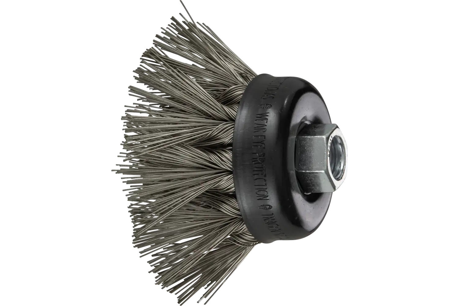 Picture of Pferd Diamond Coated Wire Cup Brush 2-3/4" Dia. 400 Grit 5/8-11" Thread